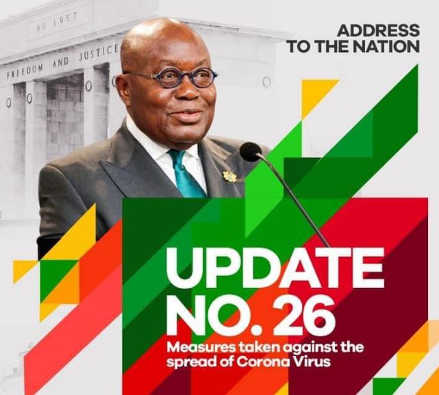 coronavirus Update No 26 leaked: Covid-19 delta strain: President Akufo Addo to give 26th Address tonight