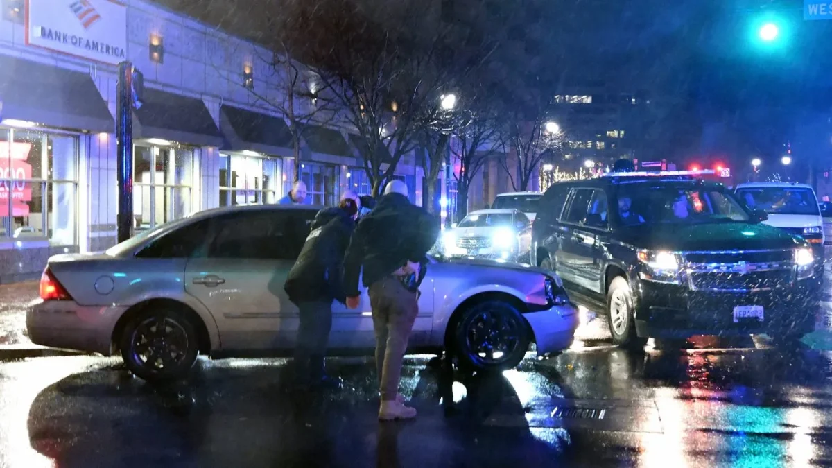Biden Shaken as Car Crashes into Parked Motorcade in Delaware (Updated)