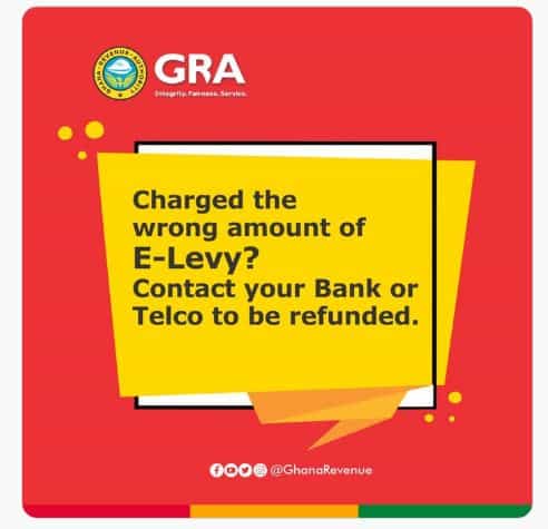 Bank transfer charges: Contact banks/telcos for refunds - GRA to Ghanaians